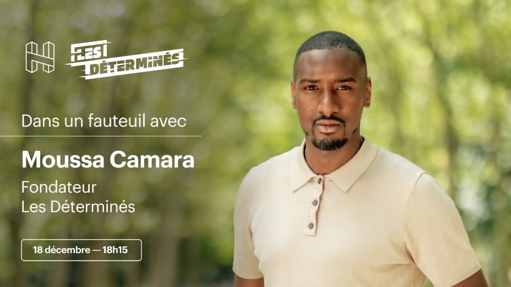 Dans un fauteuil avec Moussa Camara, fondateur de Les Déterminés