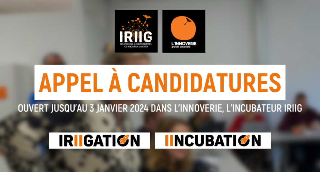 IRIIG - Appel à Candidatures