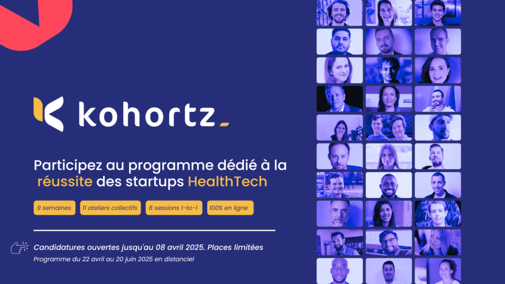 Participez au programme dédié à la réussite des startups HealthTech